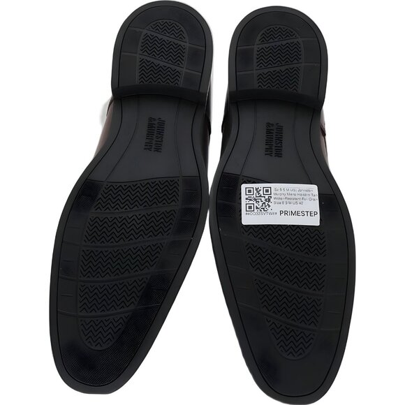 Johnston Murphy Men's Holcom Tan Water-Resistant Full Grain Shoes 9.5 M - Picture 6 of 6